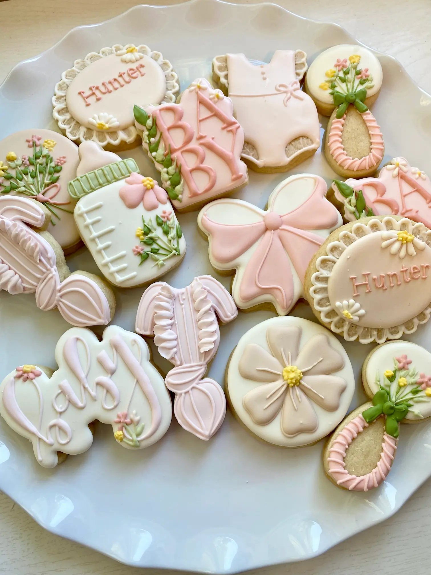Assorted decorated sugar cookies by Rose & Sugar